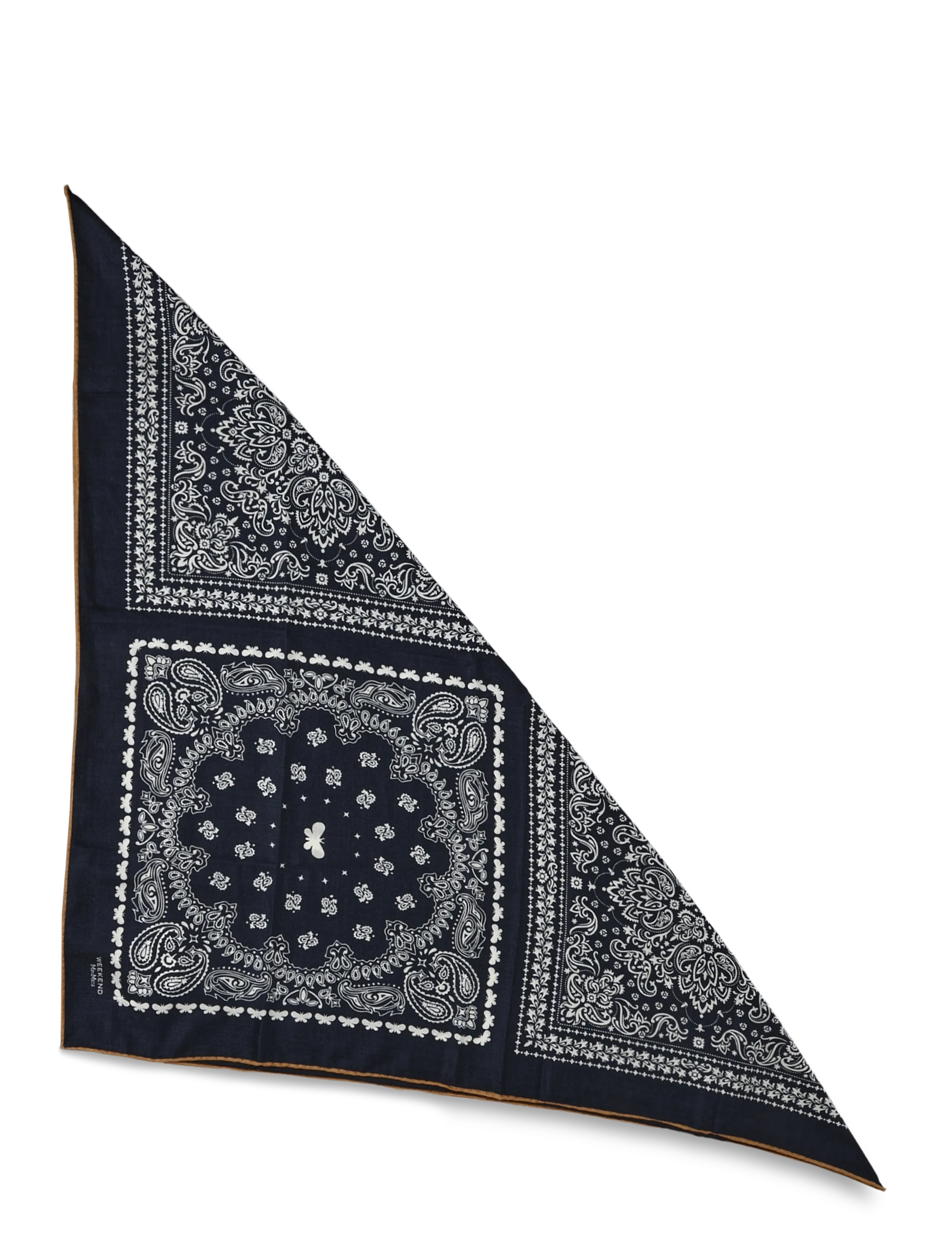 Weekend Max Mara - WKATAURO - kashmir - ultramarine prints bandana - 1