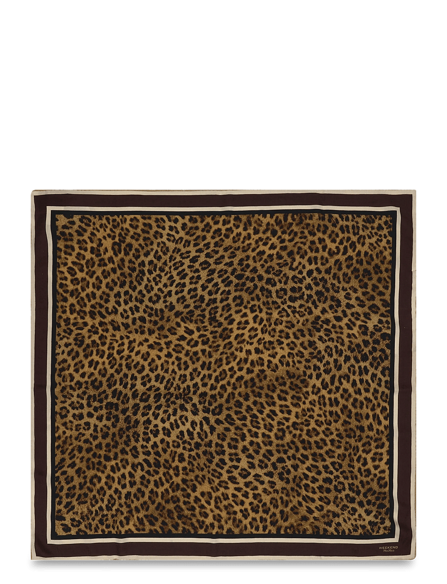 Weekend Max Mara - WKATAURO - kašmiir - chocolate leopardo - 0