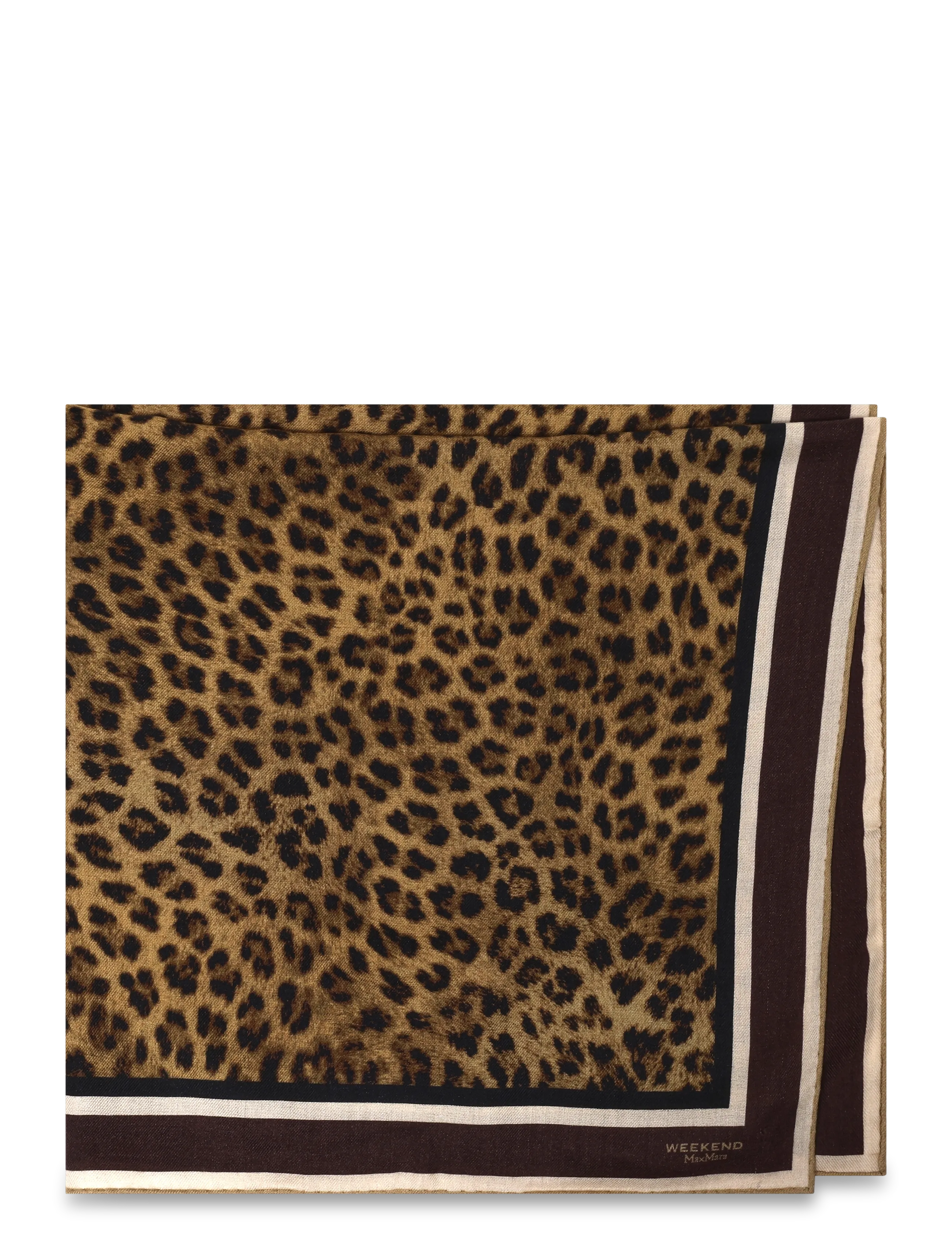 Weekend Max Mara - WKATAURO - kašmiir - chocolate leopardo - 1