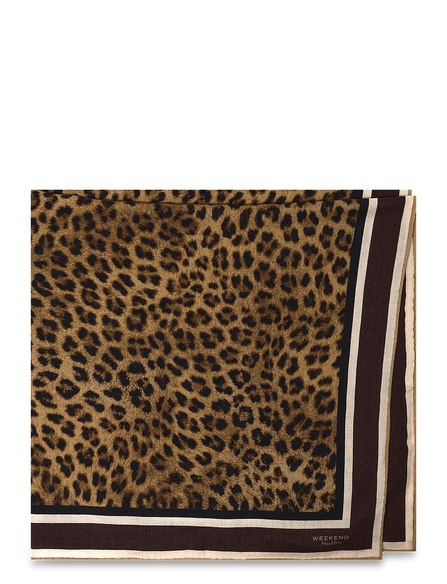 Weekend Max Mara - WKATAURO - kašmiir - chocolate leopardo - 1