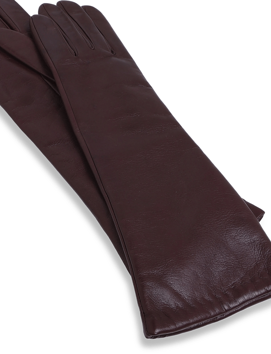 Weekend Max Mara - WKASENAPE - læderhandsker - dark bown - 2