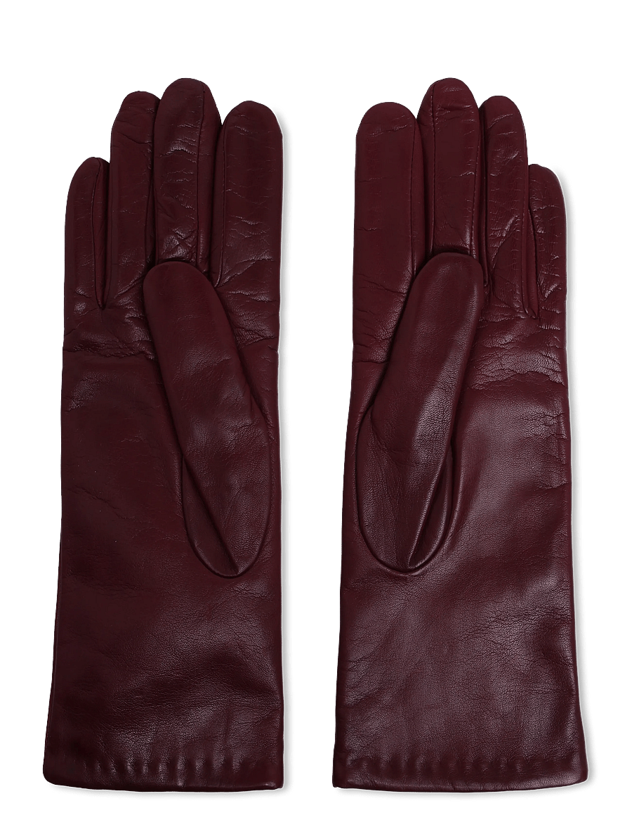 Weekend Max Mara - WKASENAPESHORT - læderhandsker - bordeaux - 0