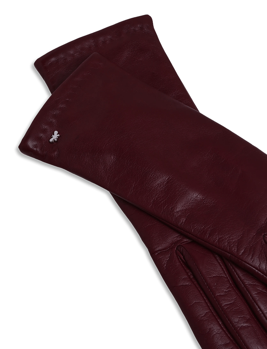 Weekend Max Mara - WKASENAPESHORT - læderhandsker - bordeaux - 3
