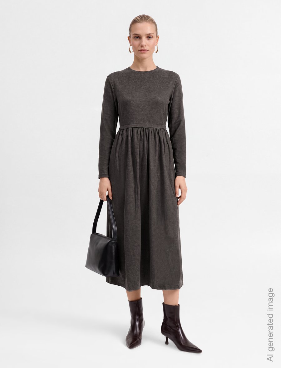 Weekend Max Mara - WKDVETTURA - kootud kleidid - brown - 0