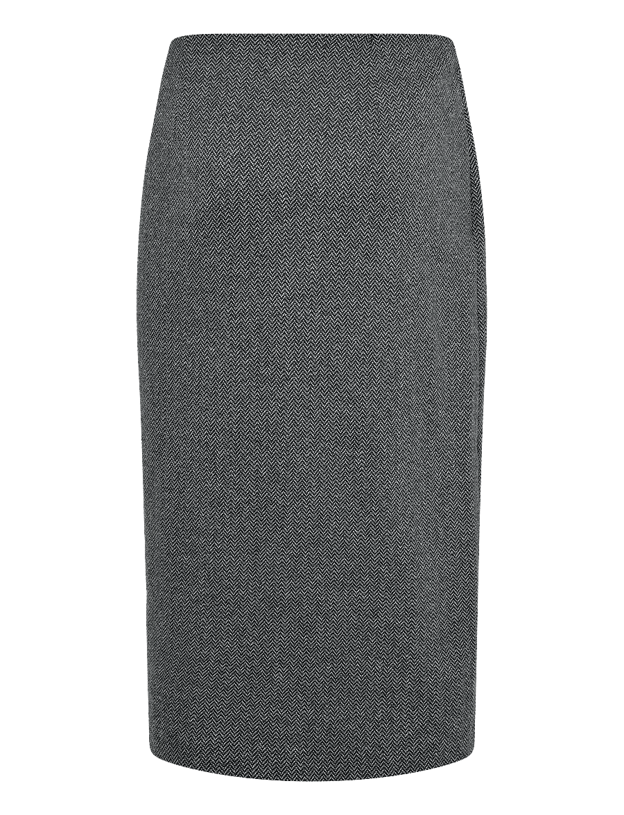 Weekend Max Mara - WKDPETALI - wickelröcke - medium grey chevron - 1
