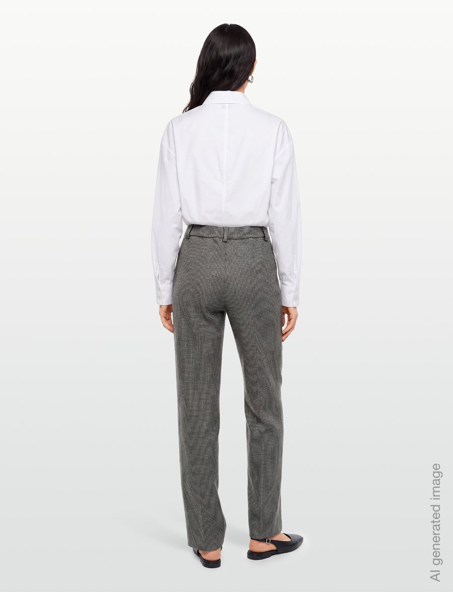Weekend Max Mara - WKDORATA - bukser med lige ben - brown iridescent - 4