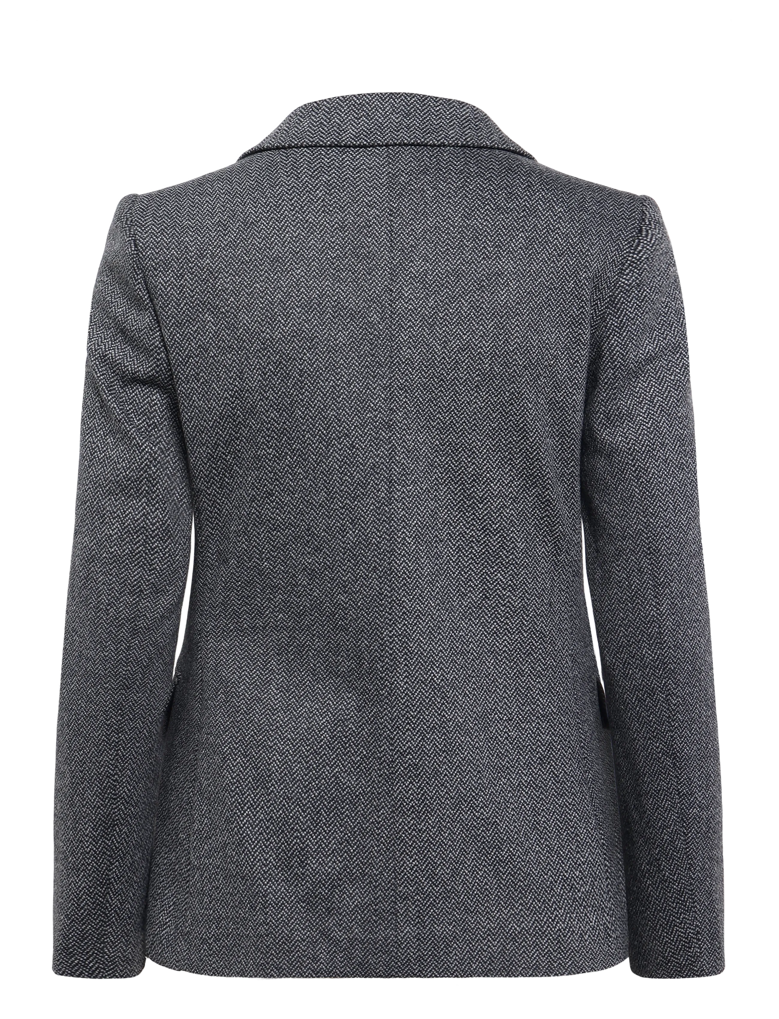 Weekend Max Mara - WKDFEROCE - Üherealised pintsakud - medium grey chevron - 1