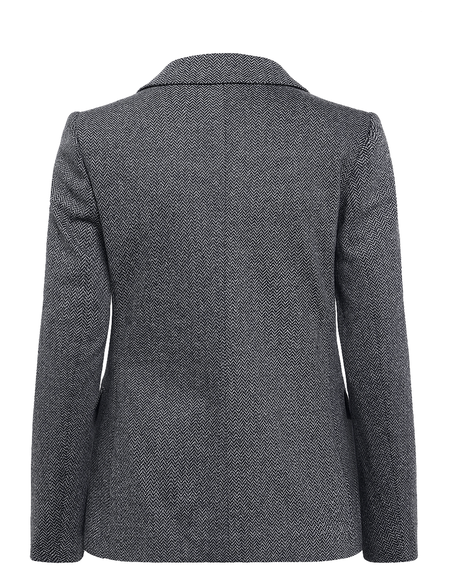 Weekend Max Mara - WKDFEROCE - Üherealised pintsakud - medium grey chevron - 1