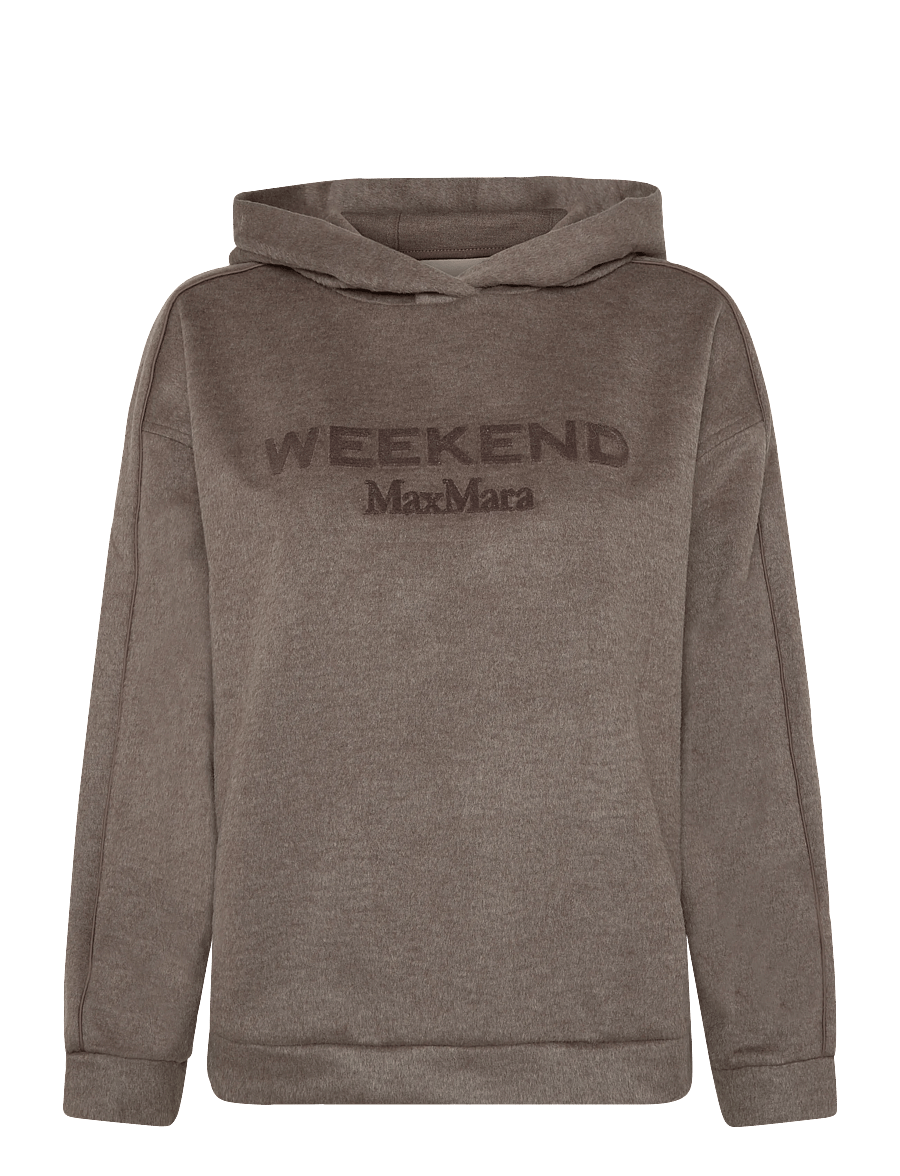 Weekend Max Mara - WKDVETRINO - kapuzenpullover - marron glace' - 0
