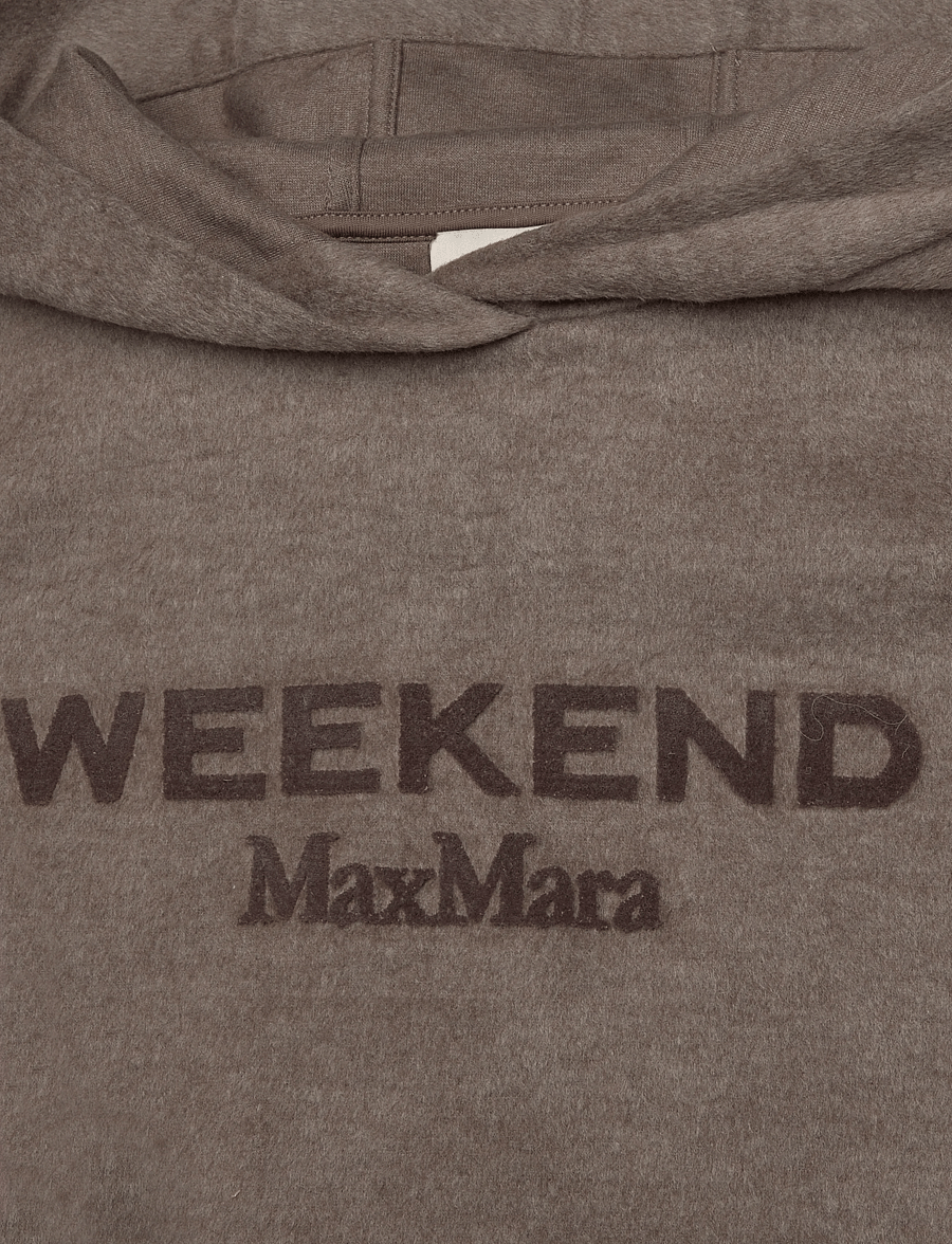Weekend Max Mara - WKDVETRINO - kapuzenpullover - marron glace' - 2