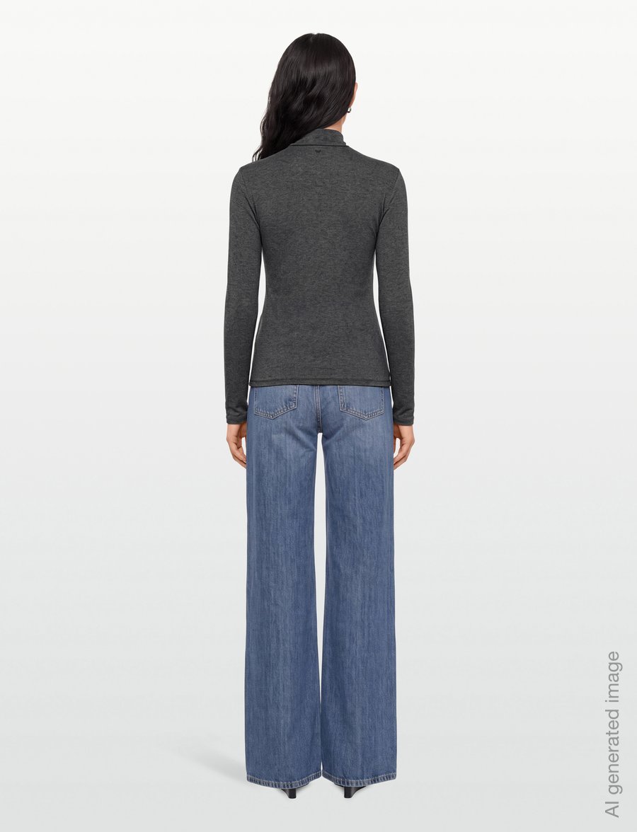Weekend Max Mara - WKDMULTIF - rullekraver - dark grey - 4