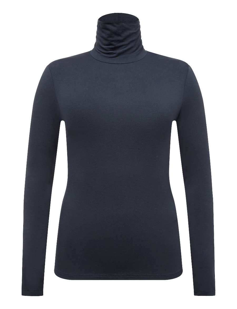 Weekend Max Mara - WKDMULTIF - kõrge kaelusega kudumid - navy - 1