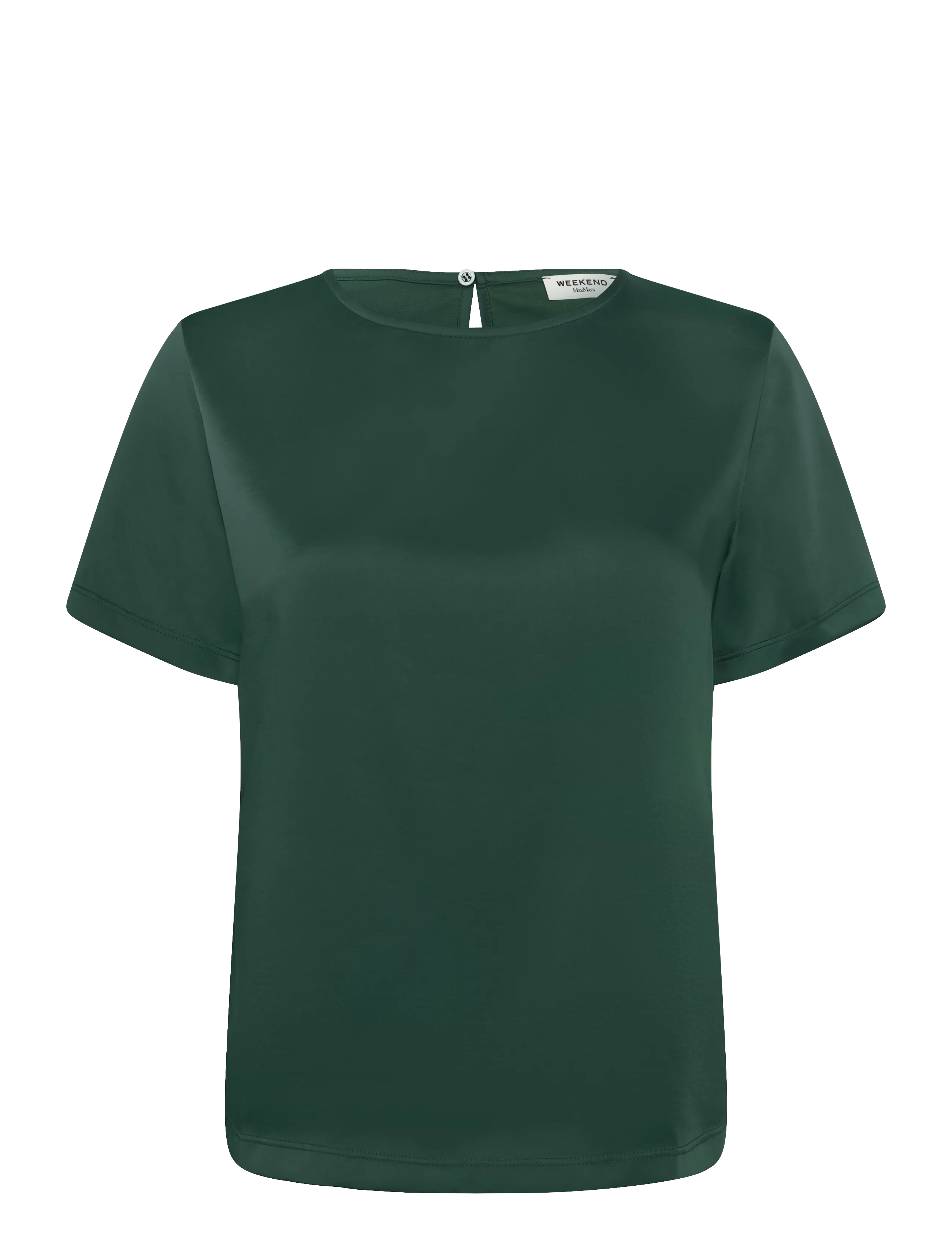 Weekend Max Mara Wkdgilbert, S, Blouses, Grün - Short-sleeved, Frauen