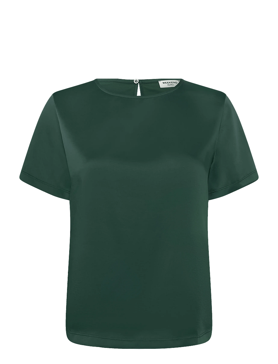 Weekend Max Mara - WKDGILBERT - short-sleeved blouses - green - 0