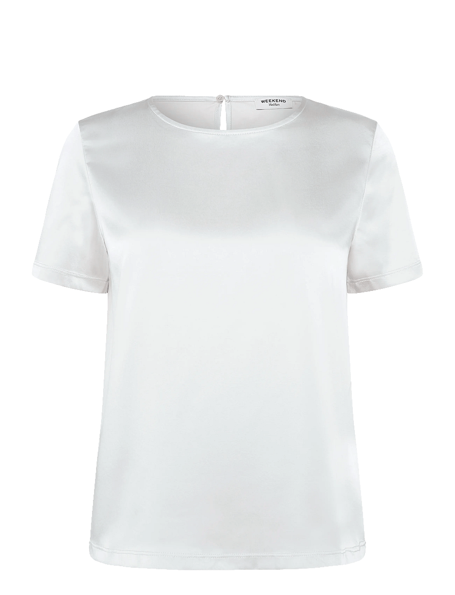 Weekend Max Mara - WKDGILBERT - kortärmade blusar - ivory - 1