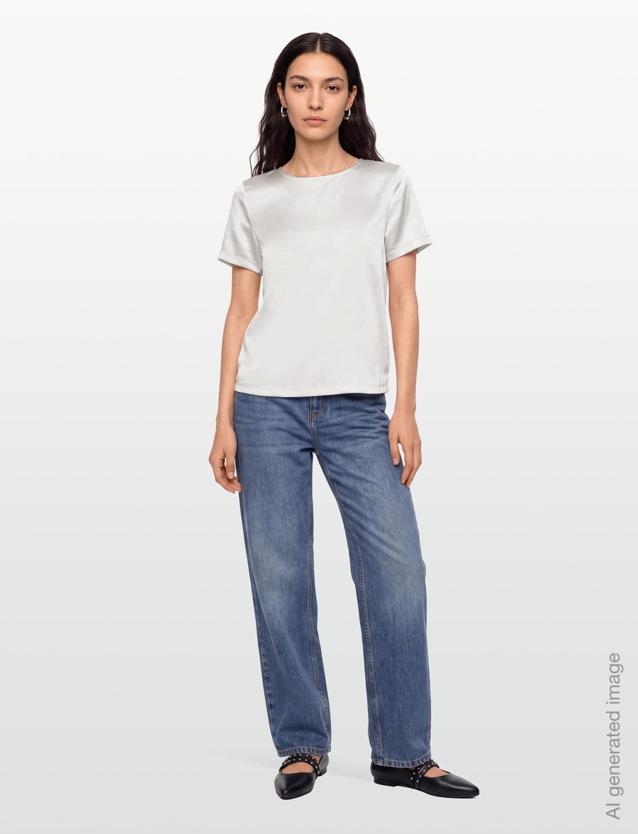 Weekend Max Mara - WKDGILBERT - kortärmade blusar - ivory - 0