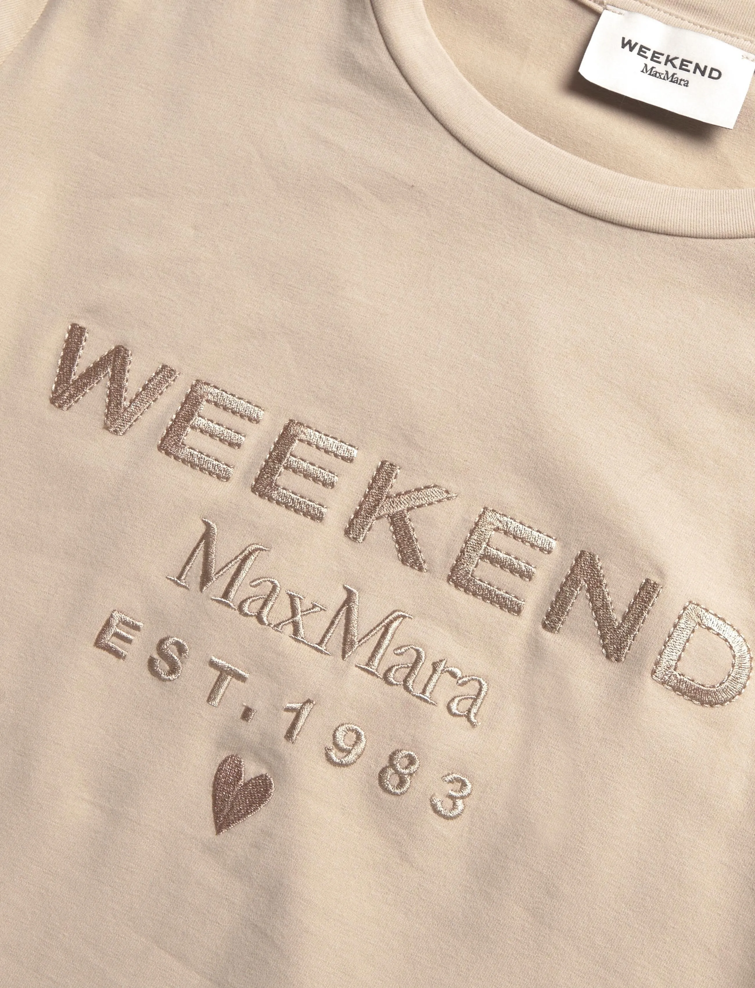 Weekend Max Mara - WKDCESTINO - long-sleeved tops - camel logo embroidery - 2