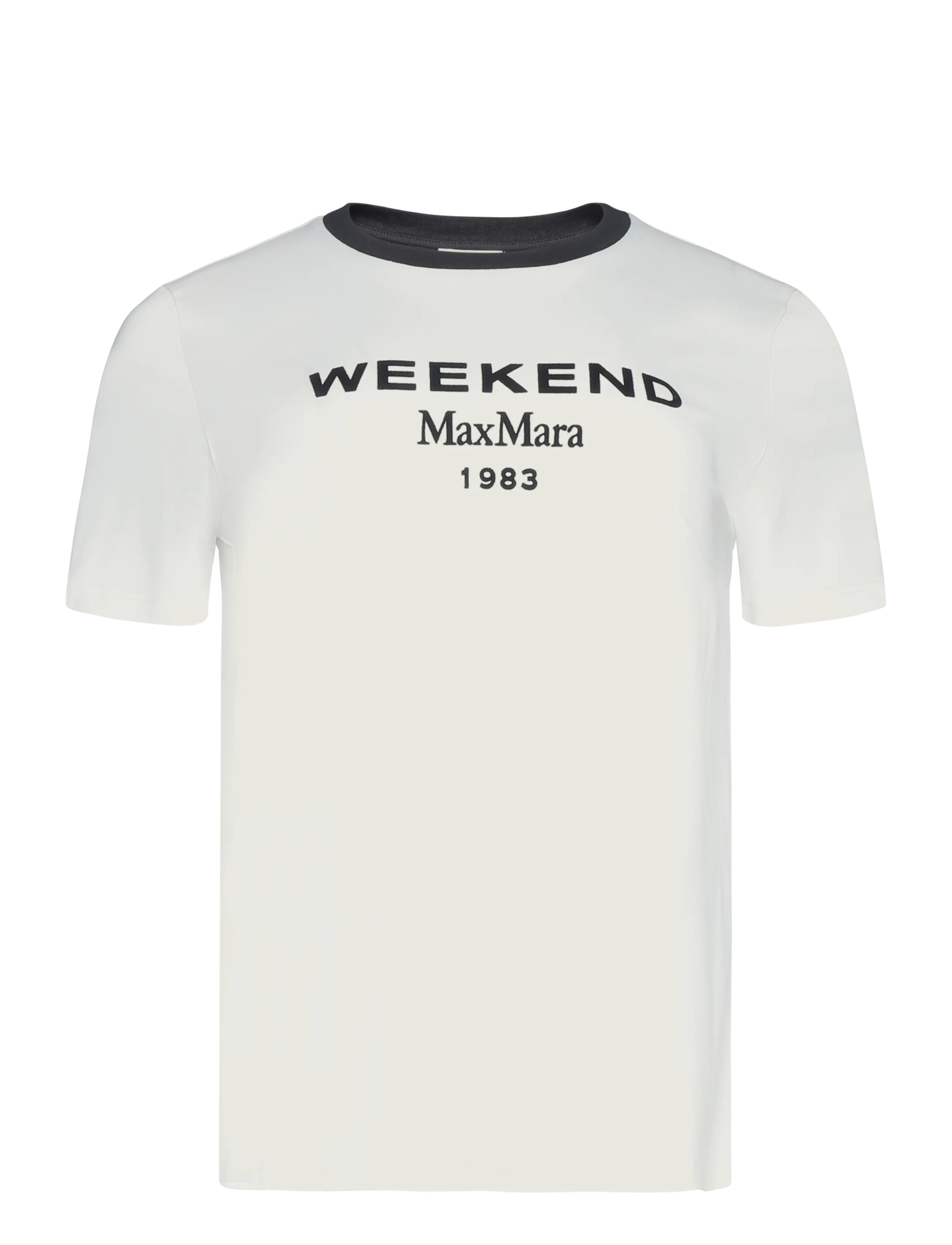 Weekend Max Mara WKDEDISON - Kläder - WHITE WRITING PRINT / white