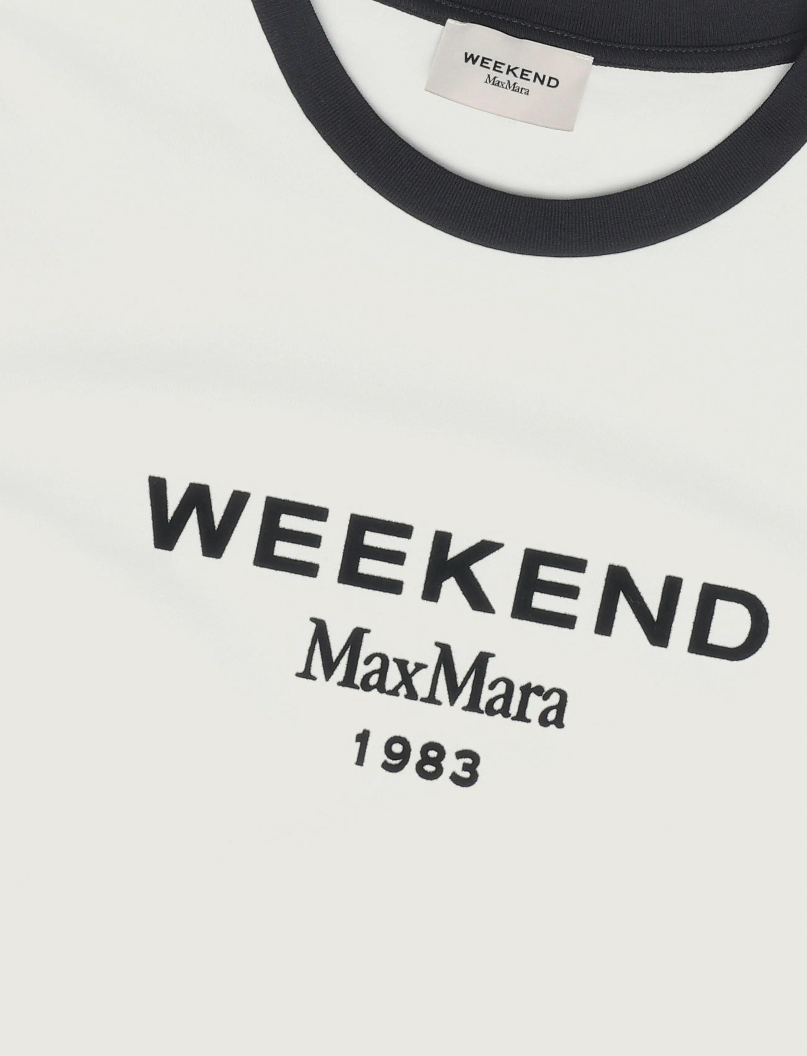 Weekend Max Mara - WKDEDISON - white writing print - 2