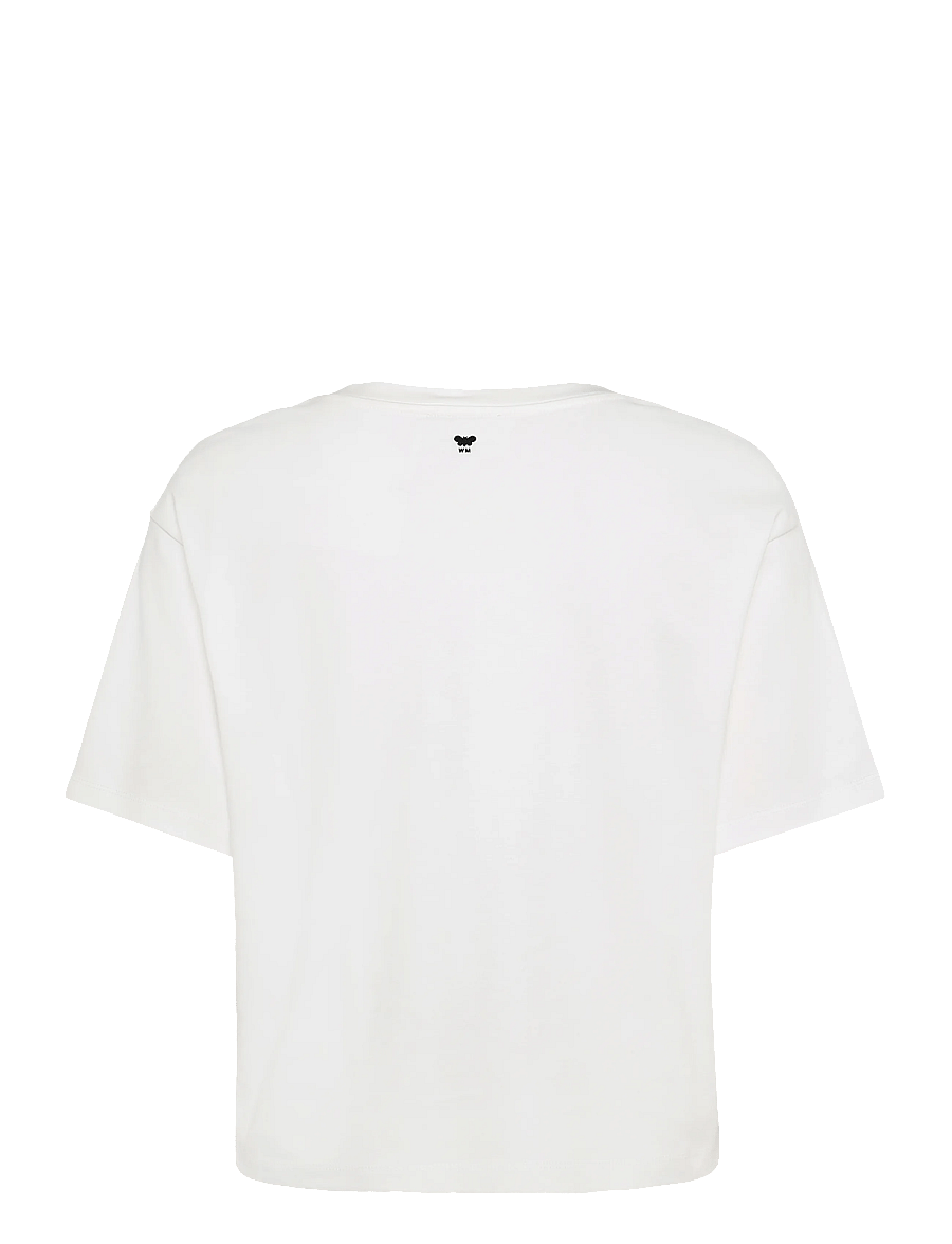 Weekend Max Mara - WKDSALA - t-särgid - white flower embroidery - 2