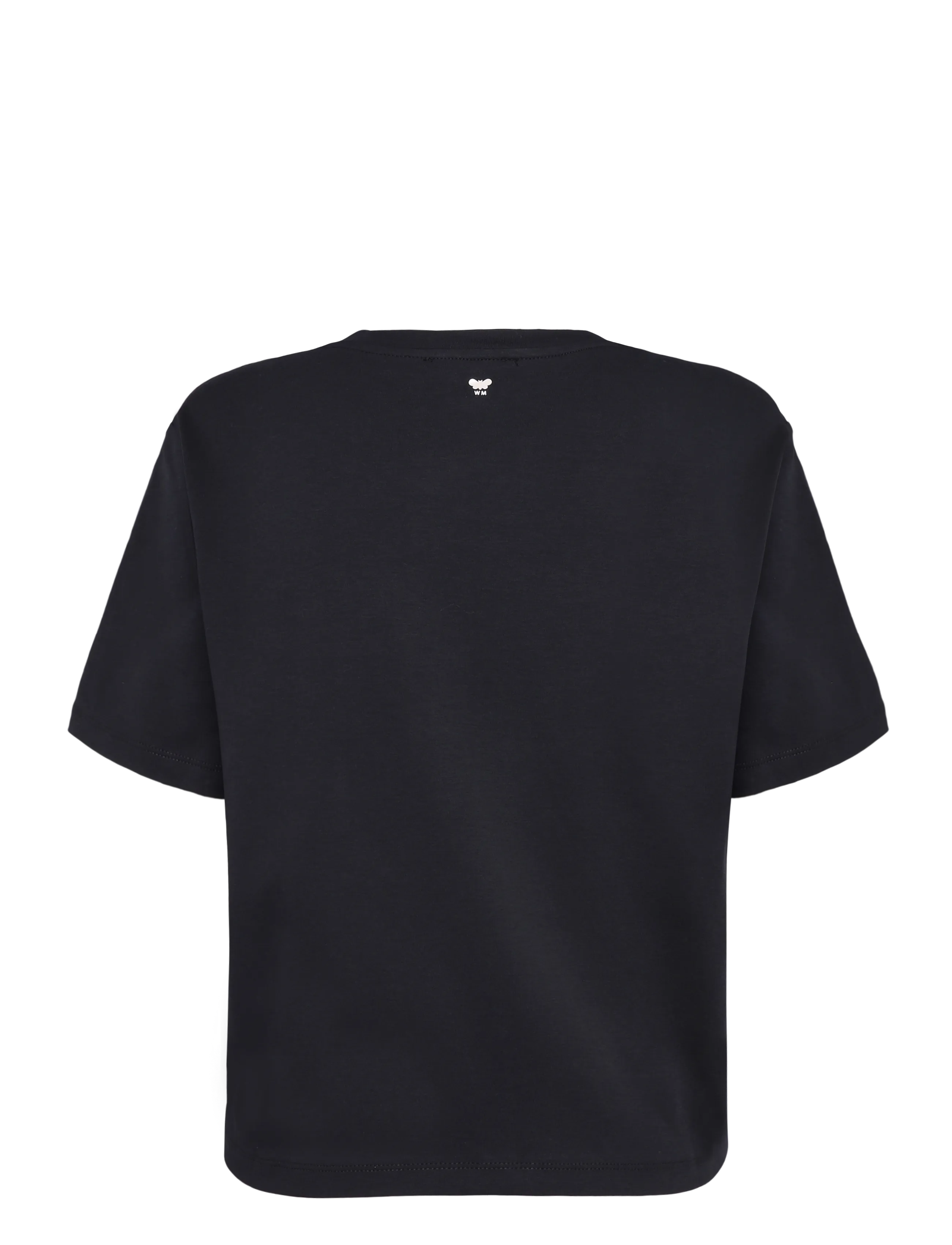 Weekend Max Mara - WKDSALA - t-shirts - black flower embroidery - 1