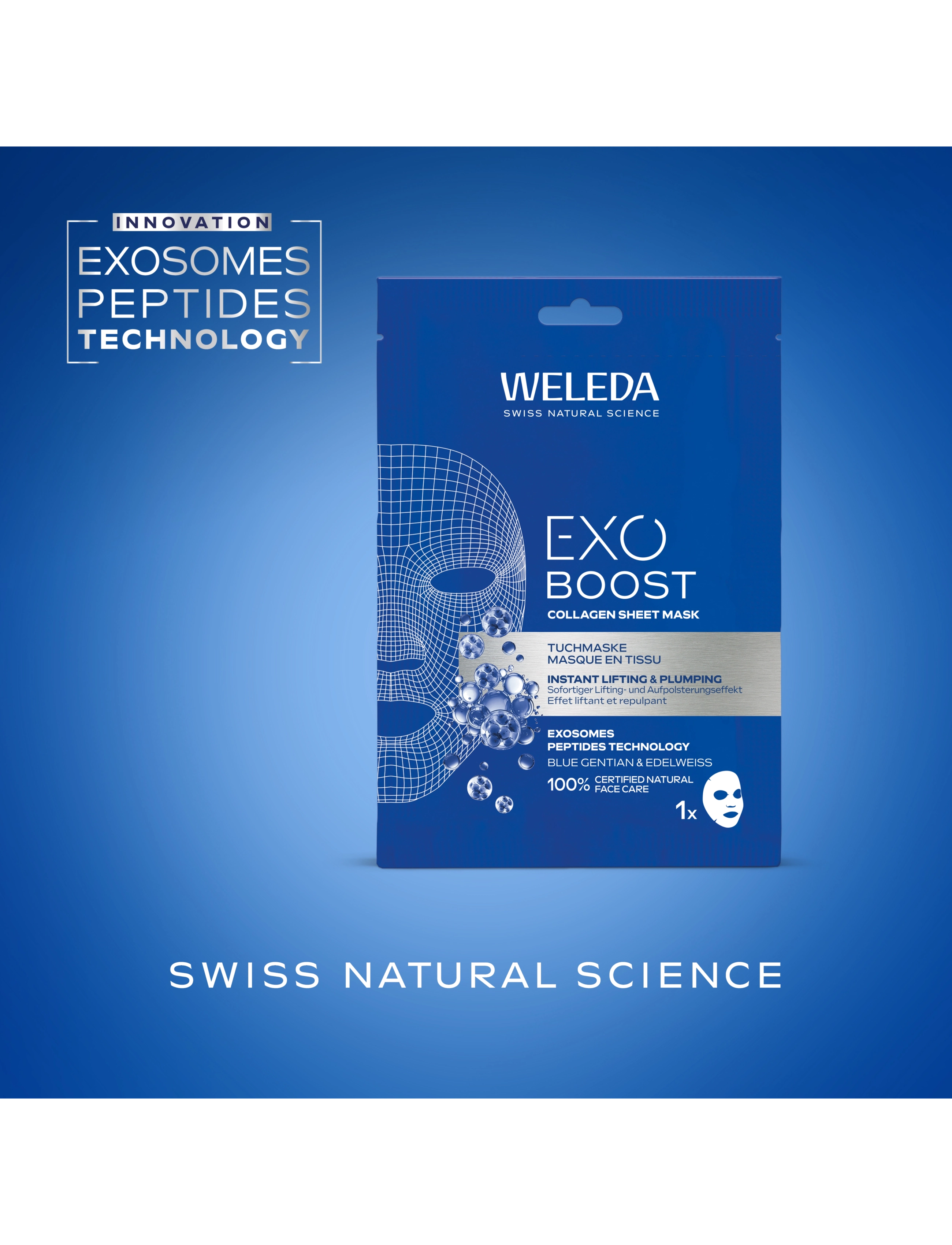 Weleda - Exo Boost Collagen Sheet mask - no - 3