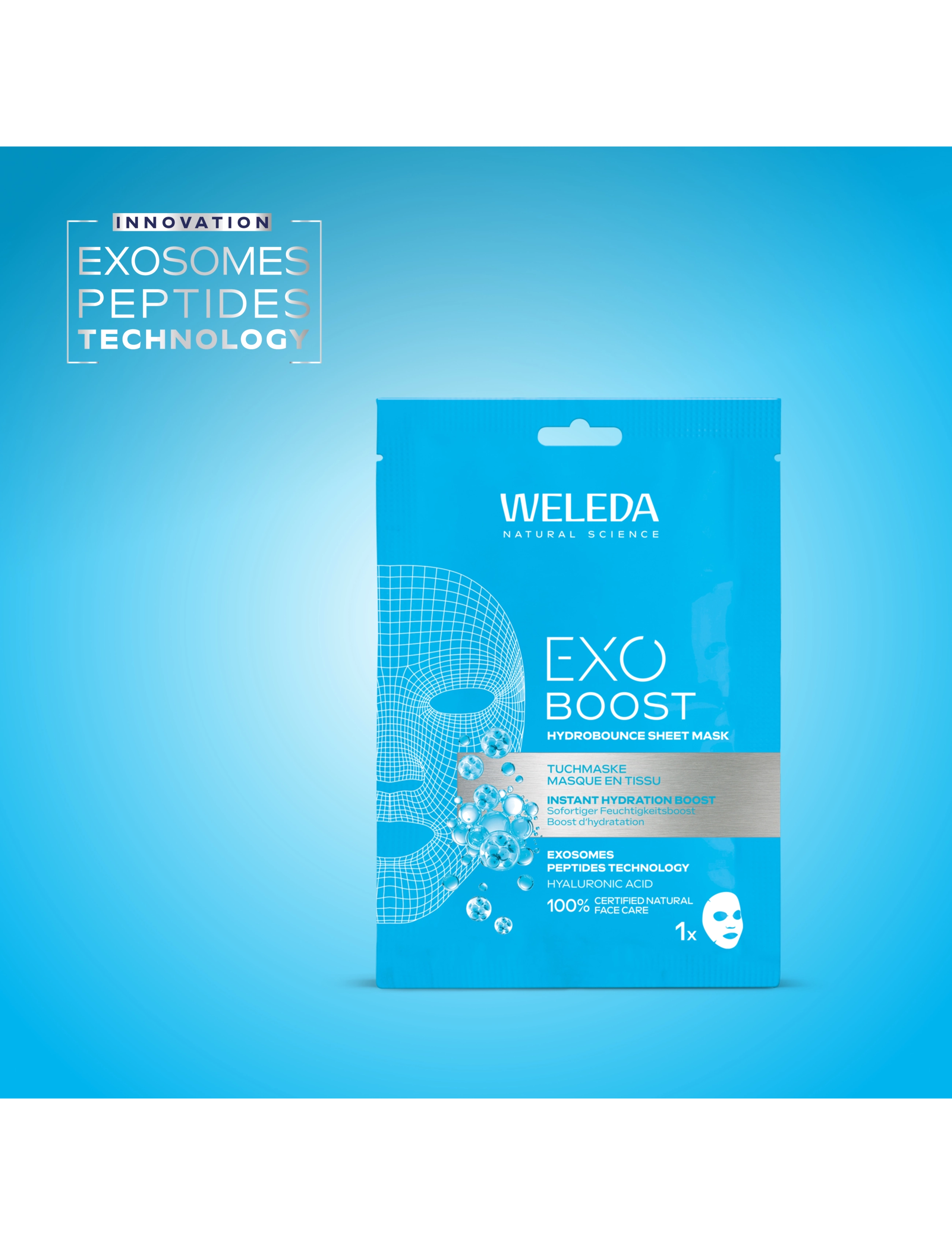 Weleda - Exo Boost Hydrobounce Sheet Mask - no - 3
