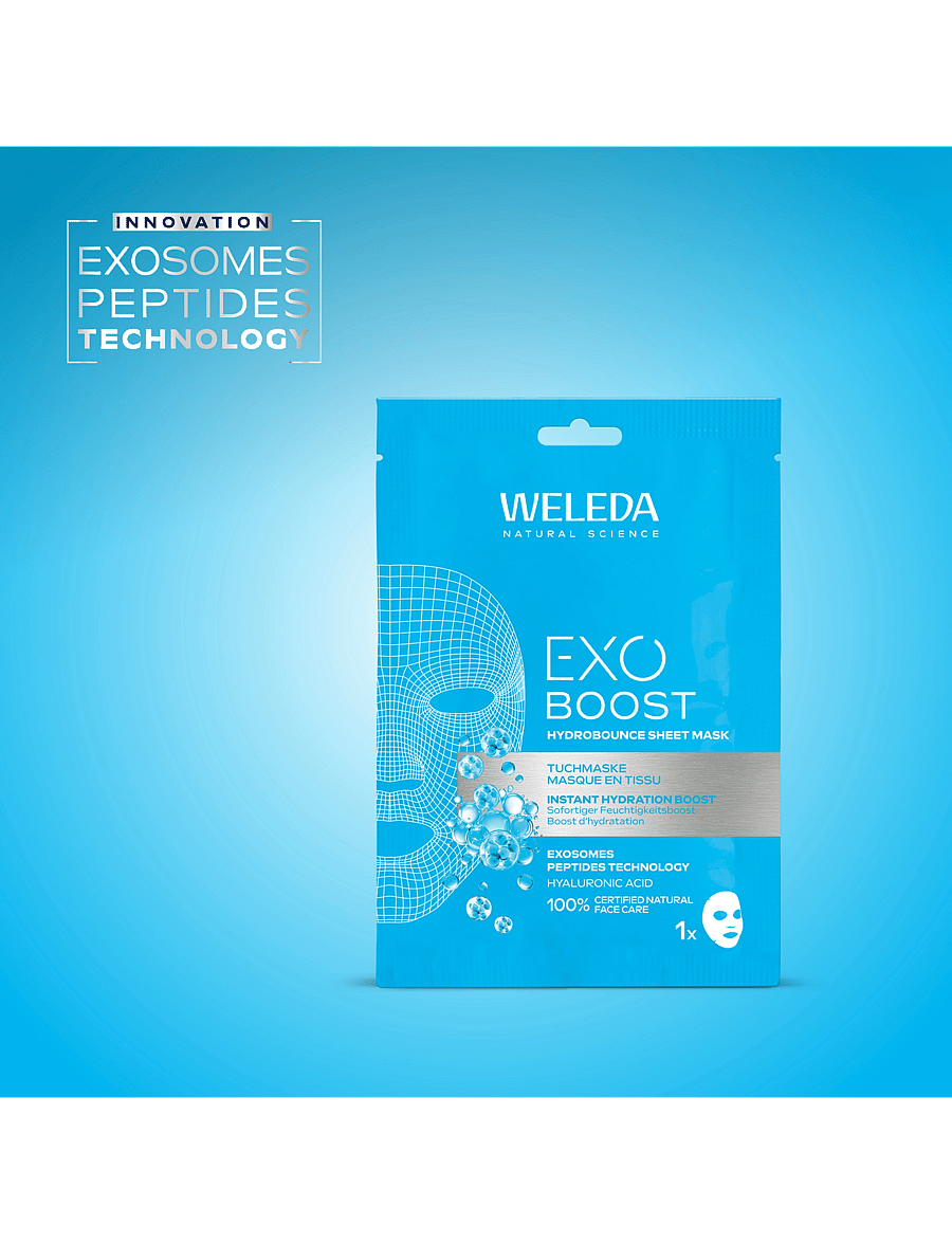 Weleda - Exo Boost Hydrobounce Sheet Mask - húðumhirða - no - 3