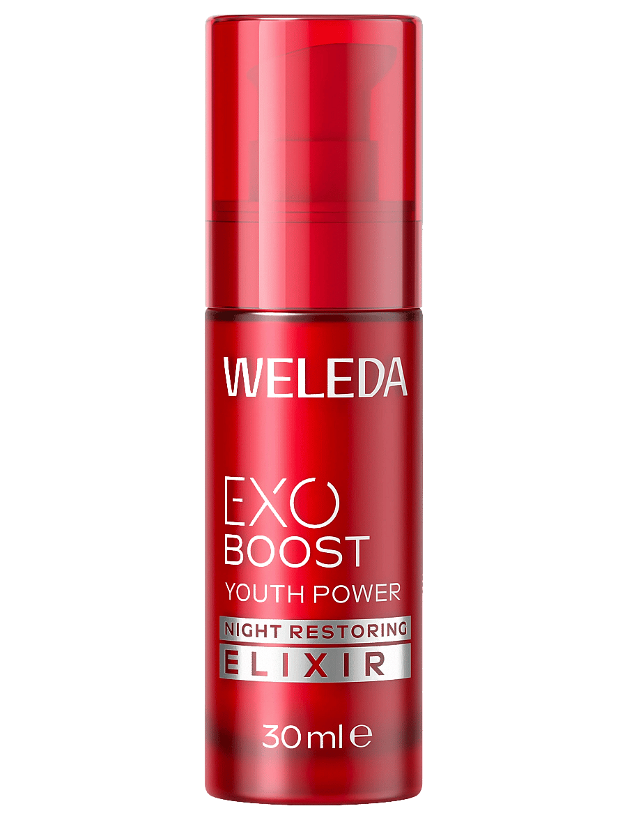 Weleda - Exo Boost Youth Power Night Restoring Elixir Pomegranate - serum - no - 0
