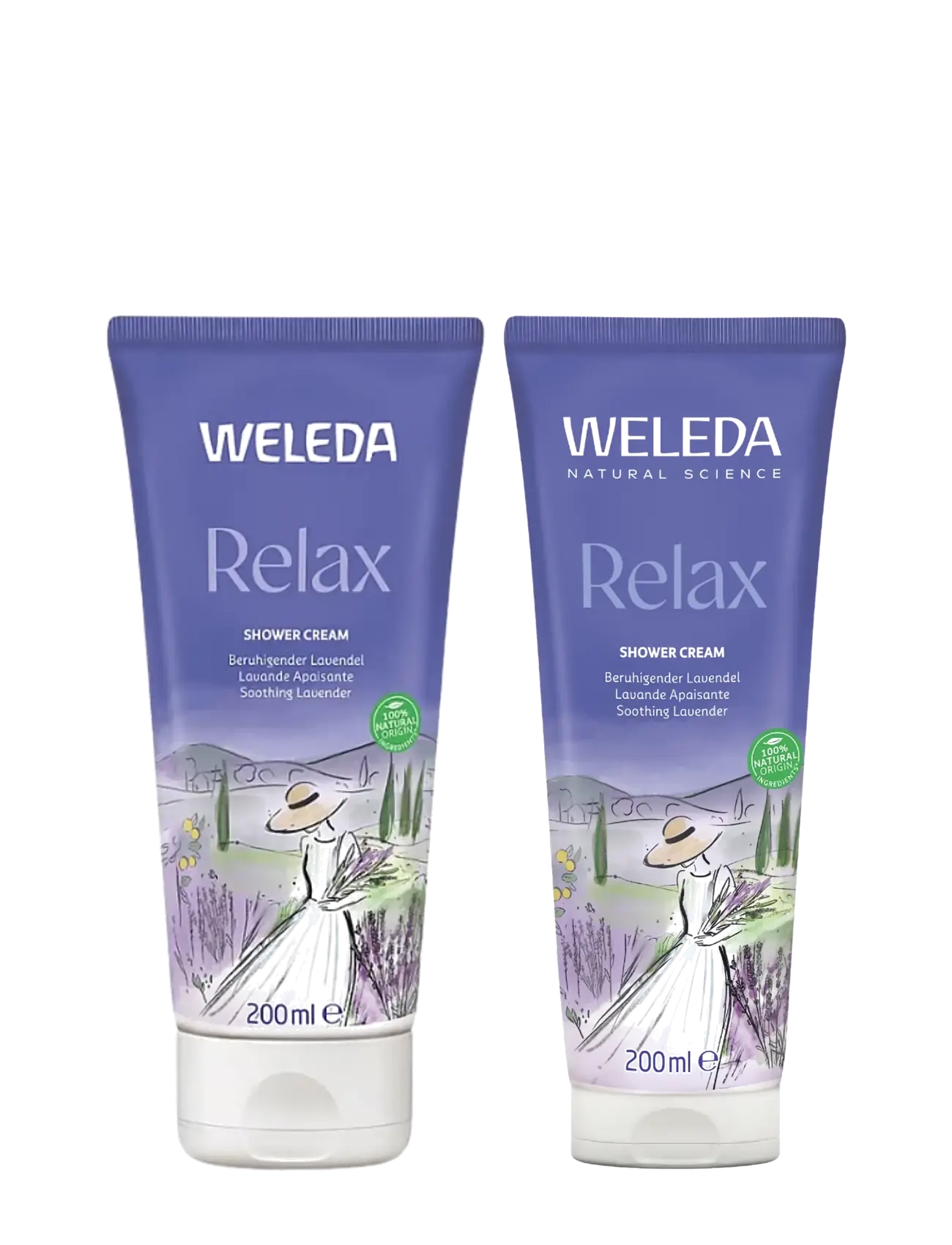 Weleda - Relax Shower Cream Lavender 200ml - shower gel & bruseolier - no - 1