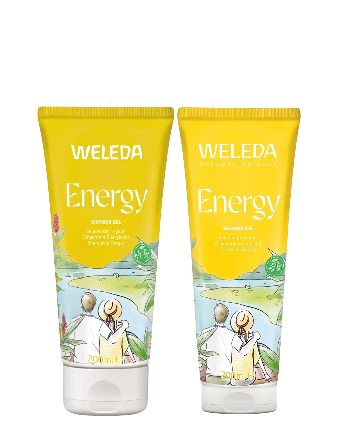 Weleda - Energy Shower Gel Ginger 200ml - shower gel & bruseolier - no - 1