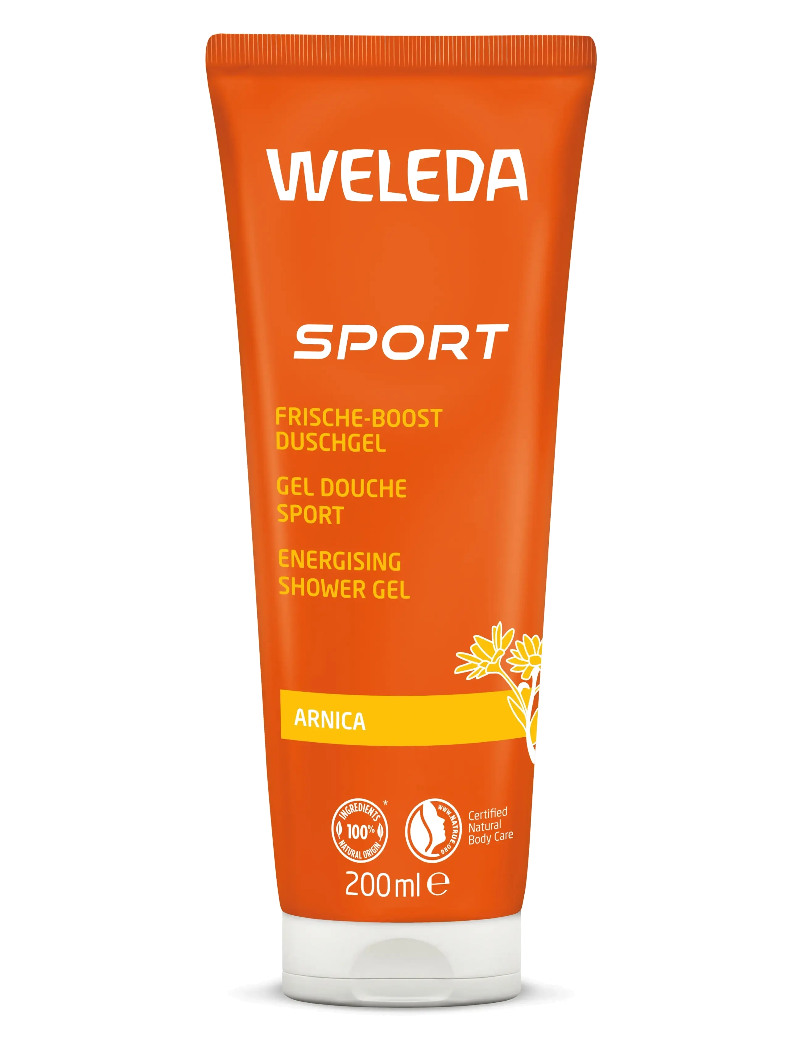 Weleda Sport Shower Gel Arnica - Beauty - Herre - NO / clear