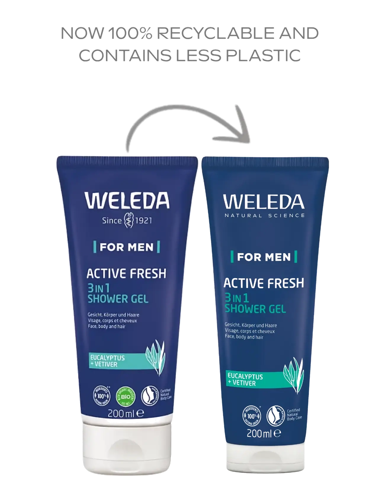 Weleda - Active Fresh 3in1 Shower Gel - no - 1