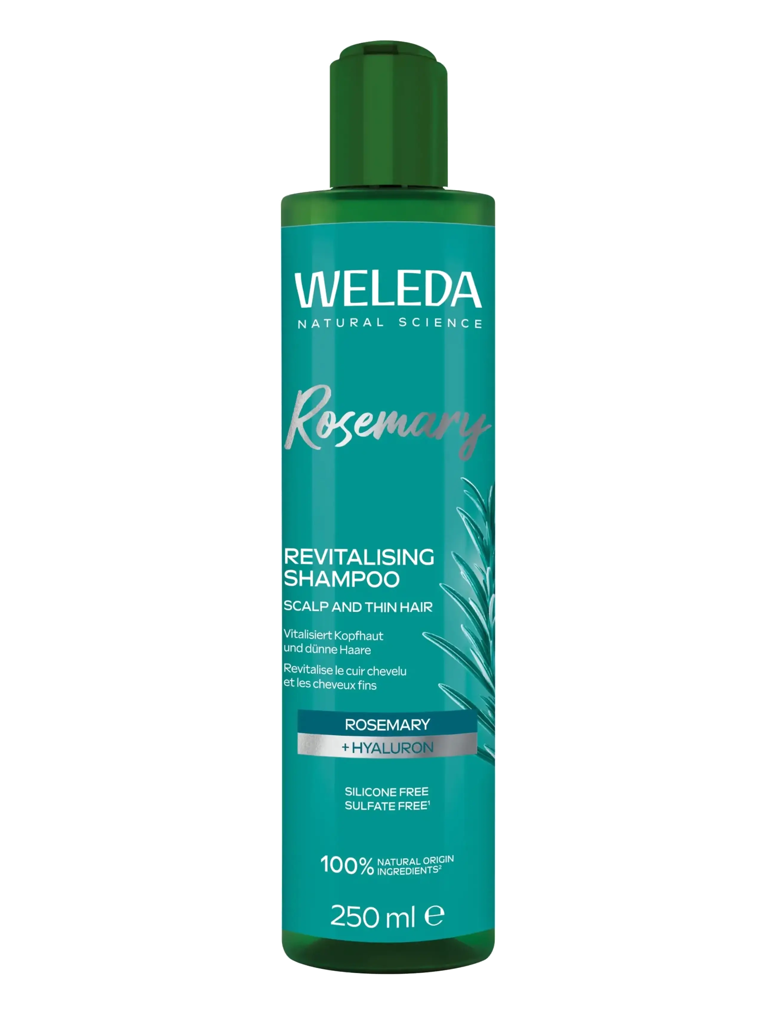 Weleda Rosemary Revitalising Shampoo, Shampoo, Nude, Str: 250 ML