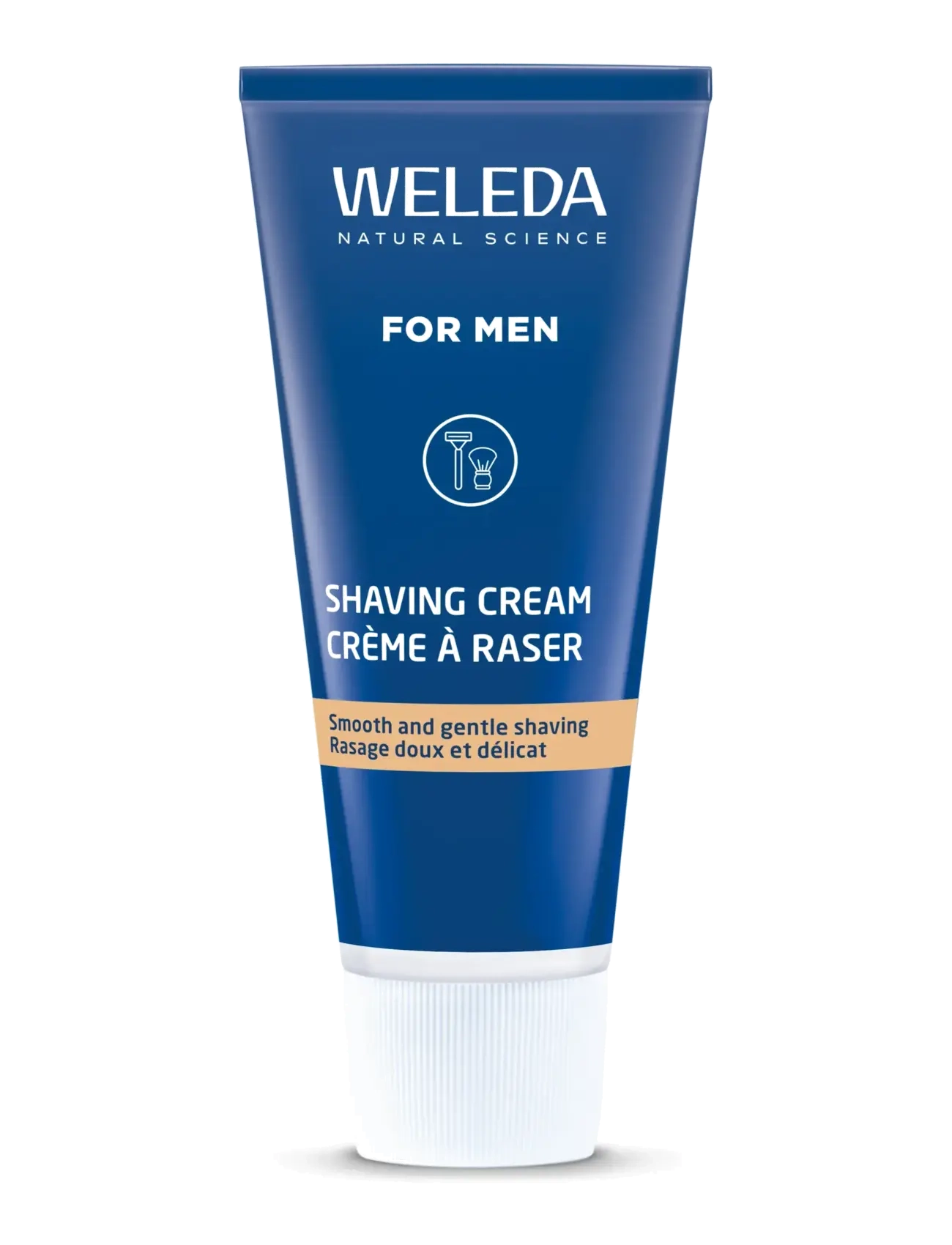 Weleda Men Shaving Cream, Barbering Gel, Nude, Str: 75 ML