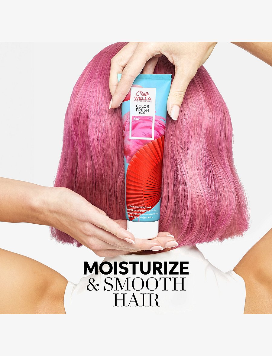 Wella Professionals - Wella Professionals Color Fresh Mask Pink 150 ml - värvihooldused - pink - 2