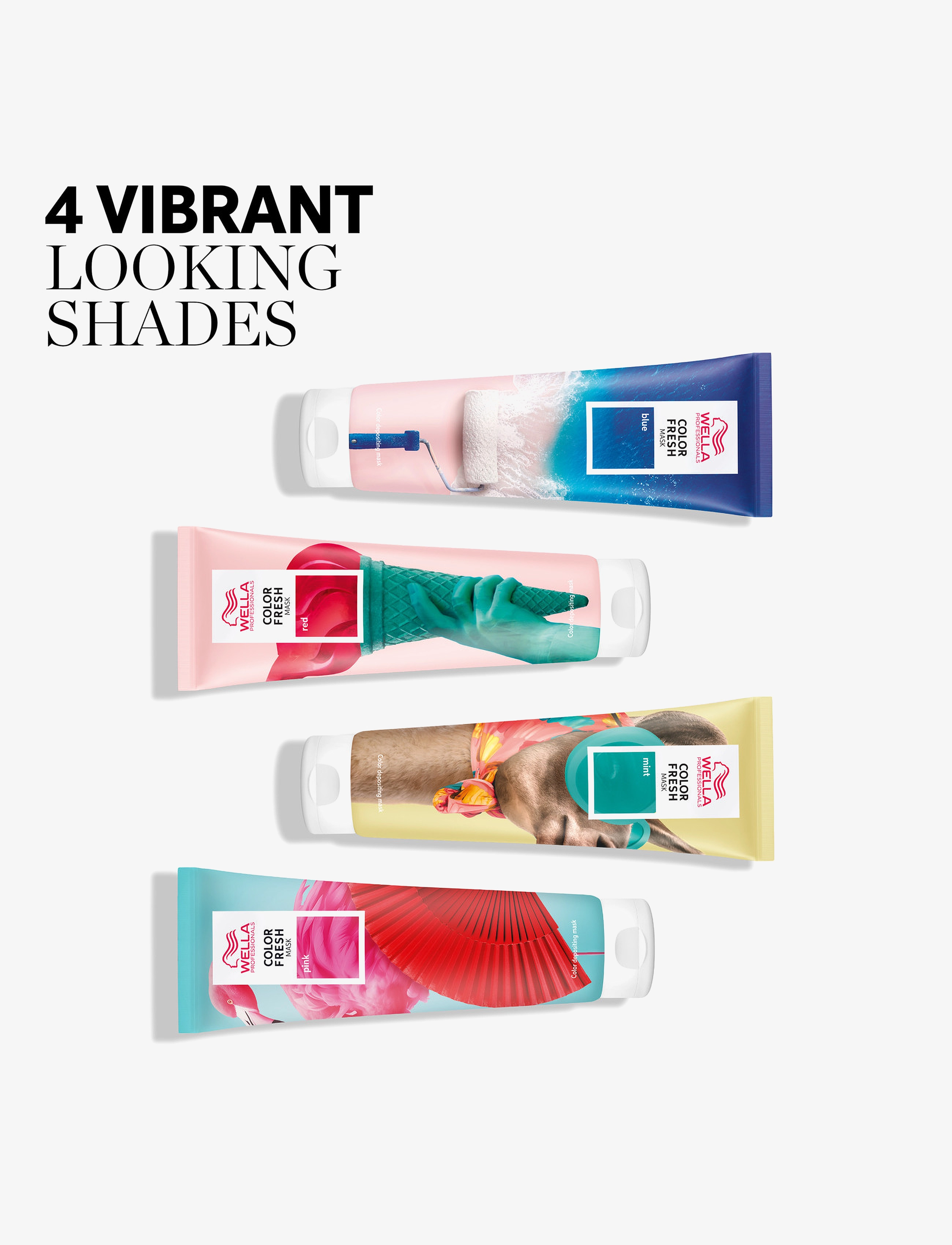 Wella Professionals - Wella Professionals Color Fresh Mask Pink 150 ml - värvihooldused - pink - 3