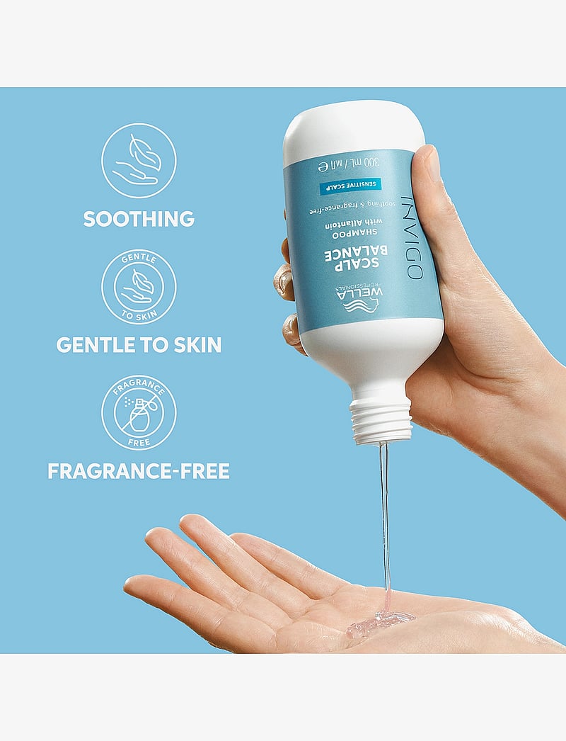 Wella Professionals - Wella Professionals Invigo Scalp Balance Sensitive Scalp Shampoo 300 ml - Šampoon - clear - 3