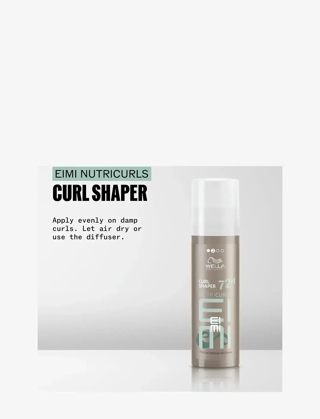 Wella Professionals - EIMI Nutricurls Curl Shaper - stylingcremer - no colour - 1
