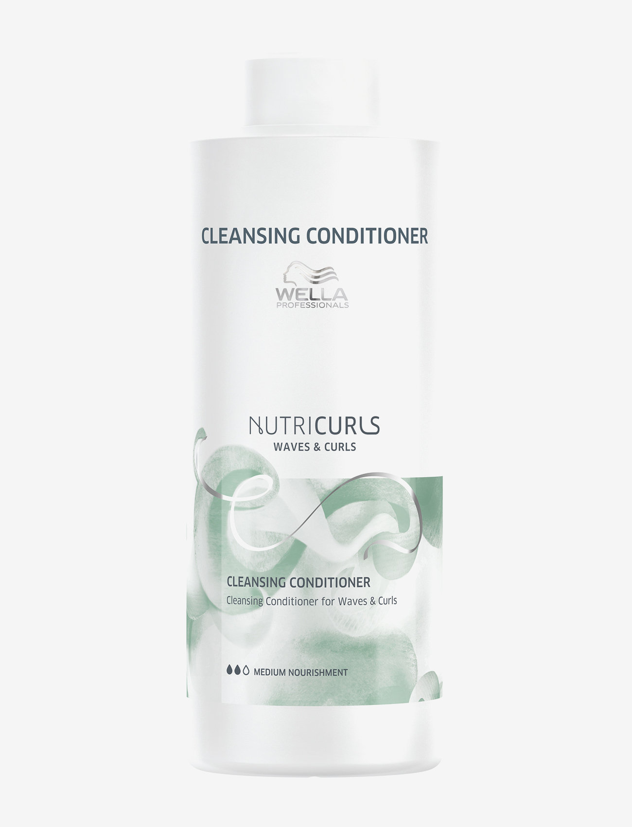 Wella Professionals - Nutricurls Cleansing Conditioner 1000ml - clear - 0