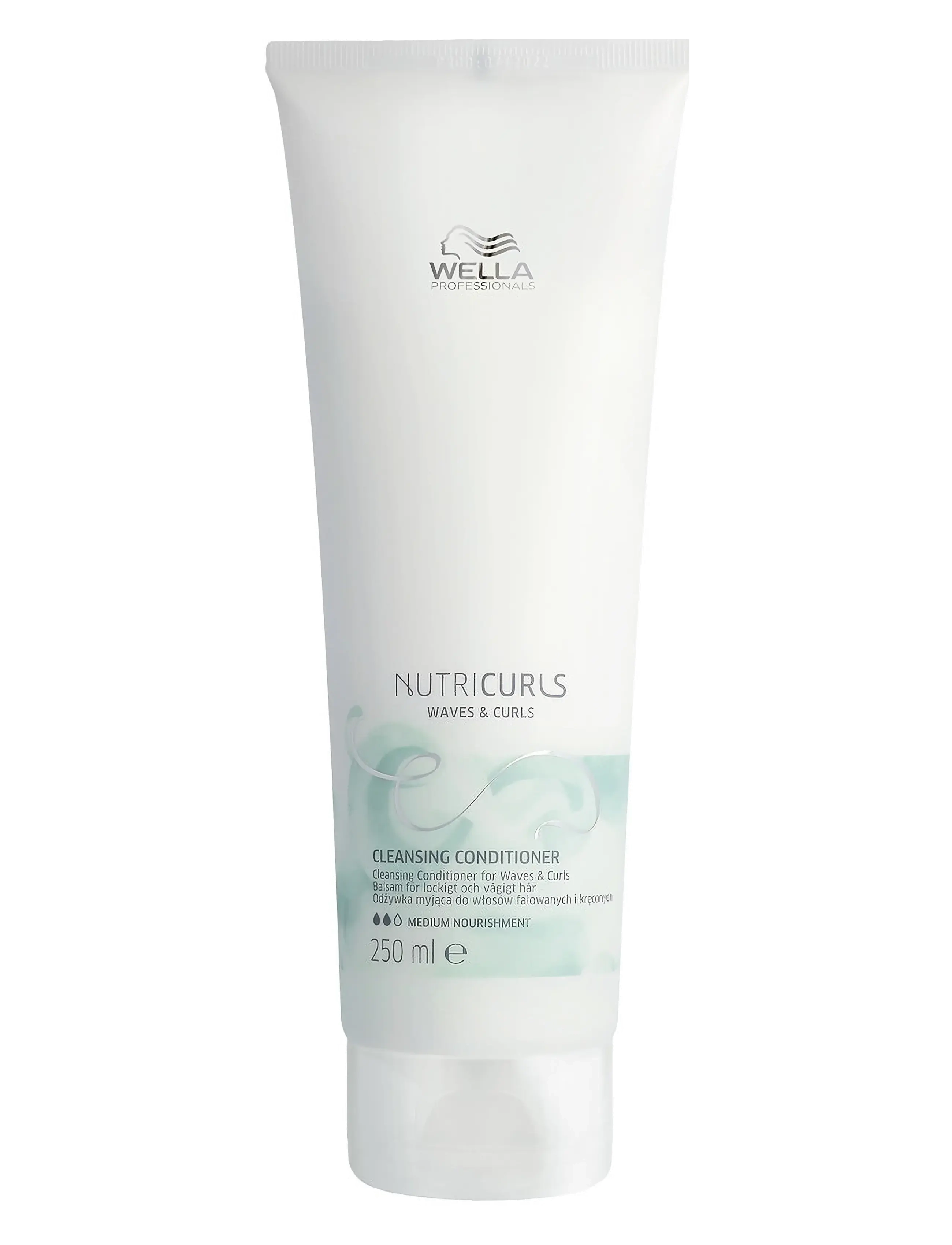 Wella Professionals Wella Professionals   Nutricurls Cleansing Conditioner 250ml - Wella Professionals - CLEAR / undefined