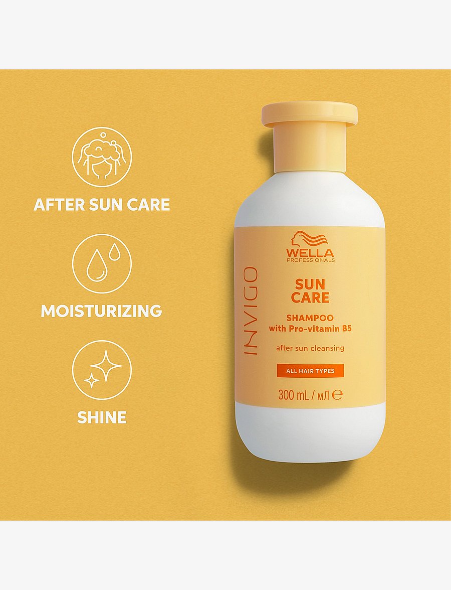 Wella Professionals - Wella Professionals Invigo Sun After Sun Cleansing Shampoo 300 ml - juuksed - clear - 3