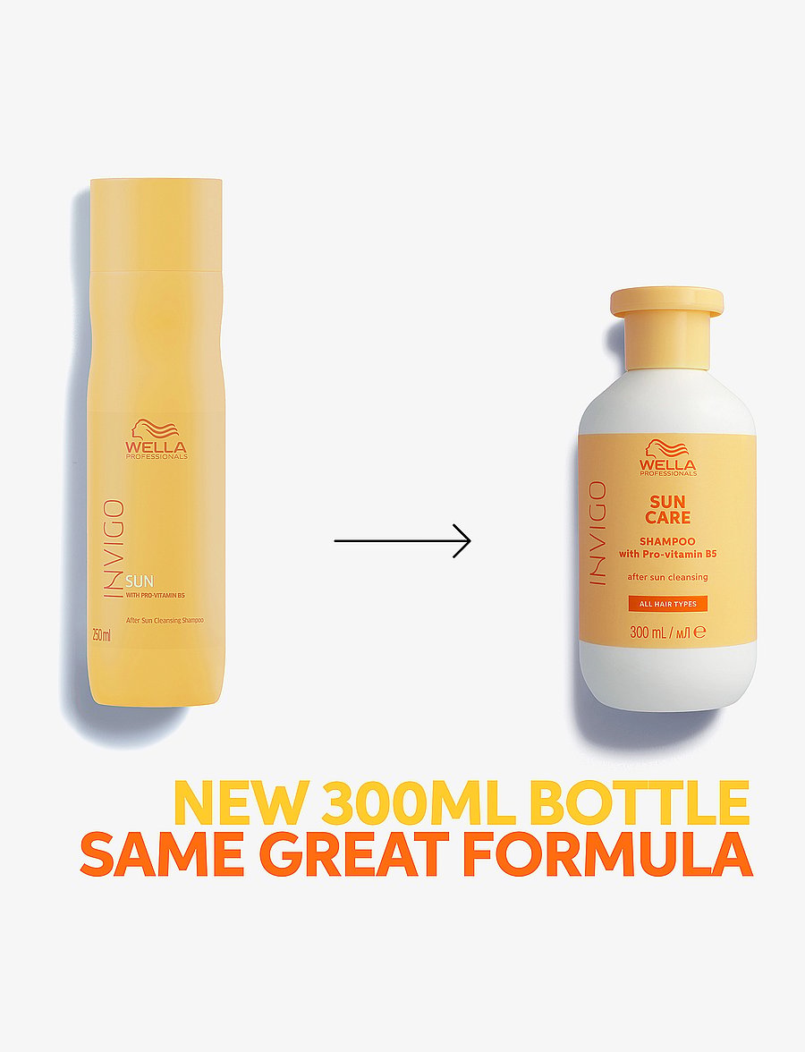 Wella Professionals - Wella Professionals Invigo Sun After Sun Cleansing Shampoo 300 ml - juuksed - clear - 5