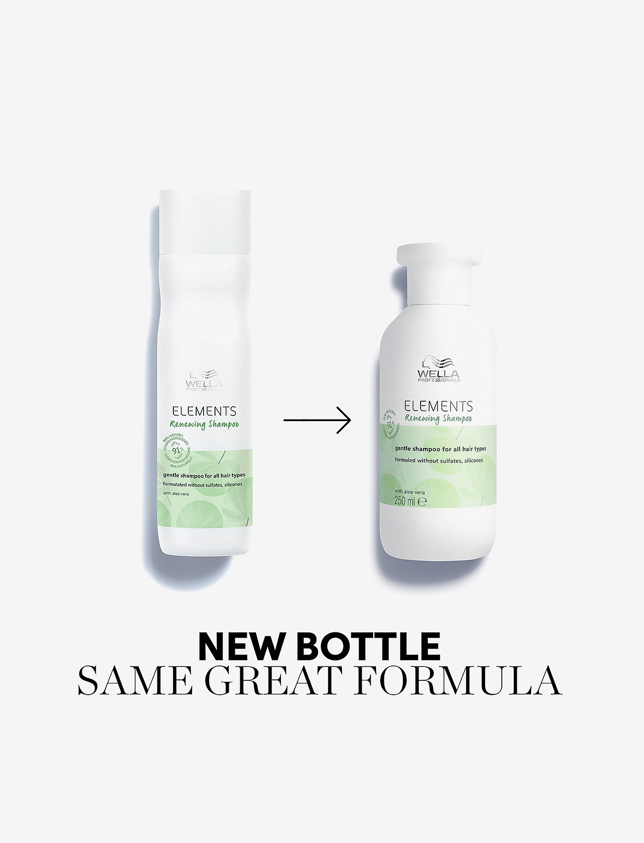 Wella Professionals - Wella Professionals   Elements Renewing Shampoo 250 ml - Šampoon - clear - 4