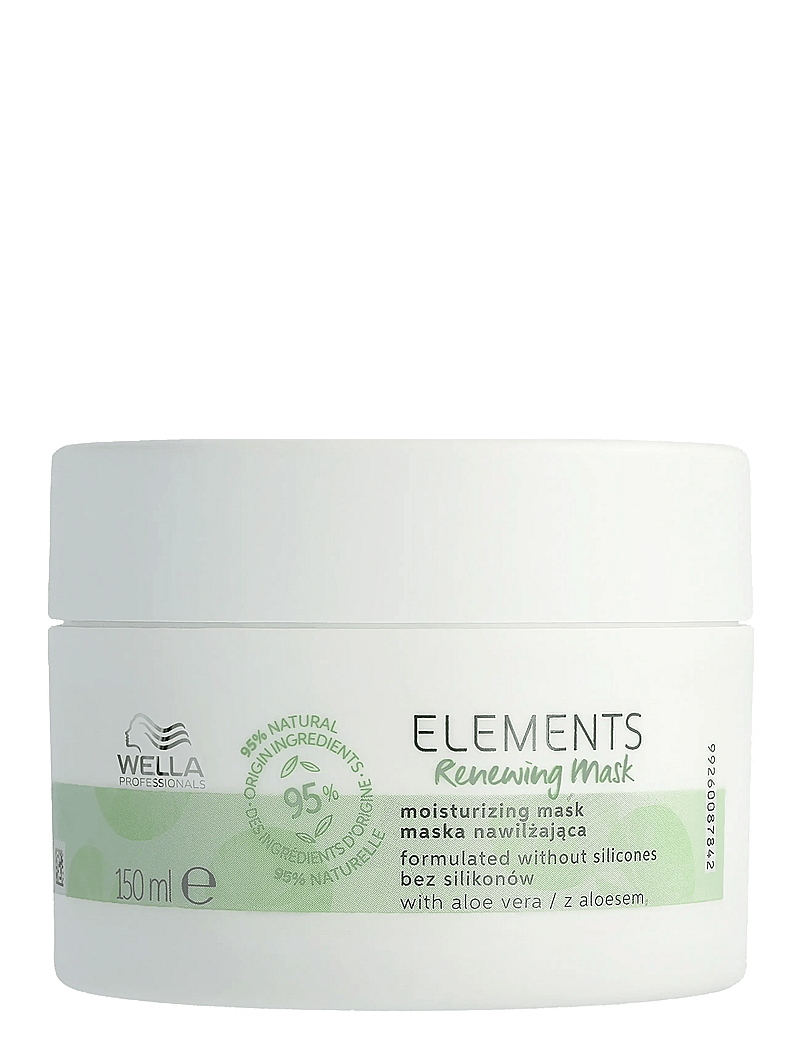 Wella Professionals - Wella Professionals Elements Renewing Mask 150ml - juuksemaskid - clear - 1