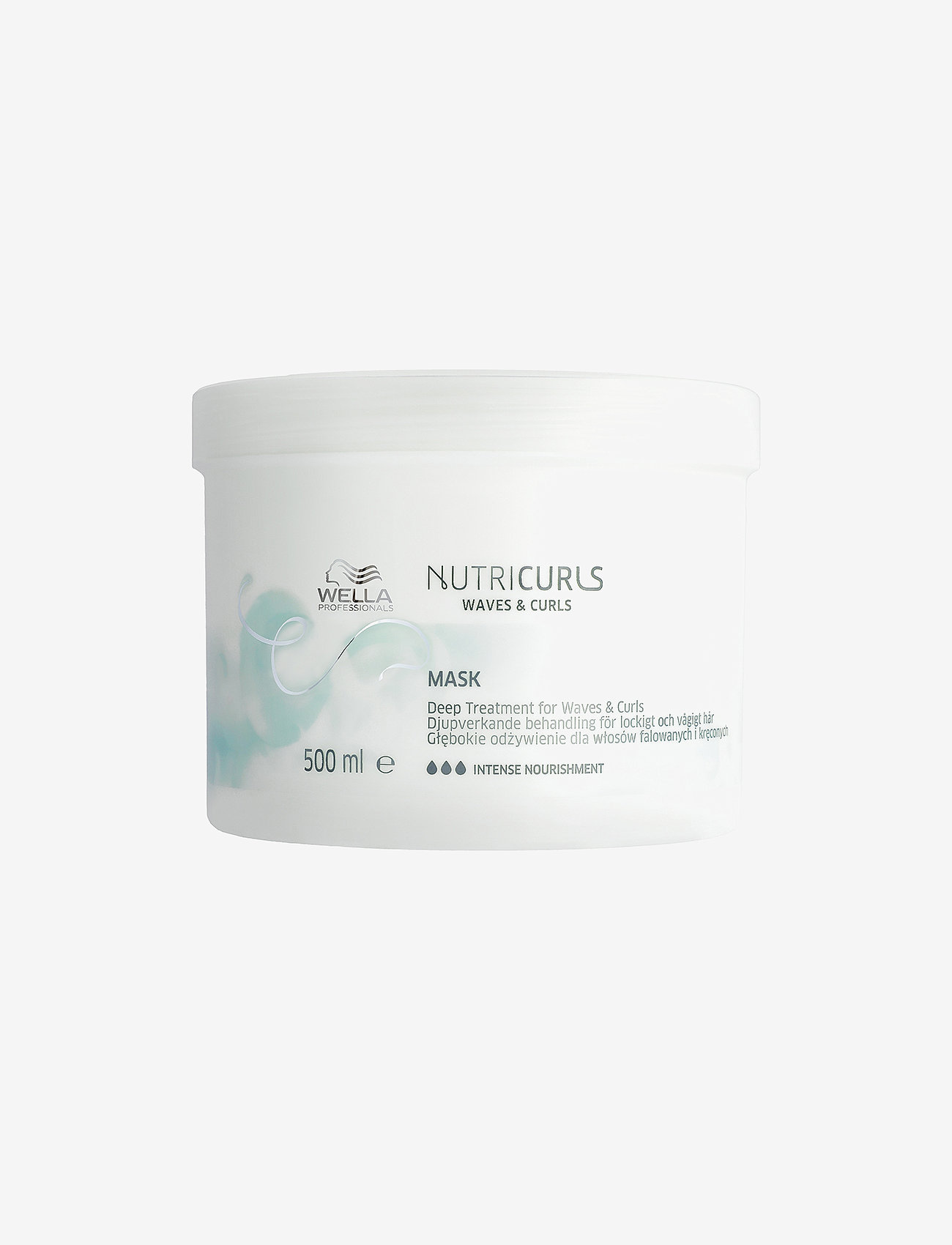 Wella Professionals - Nutricurls Mask  500ml - hårkur - clear - 1