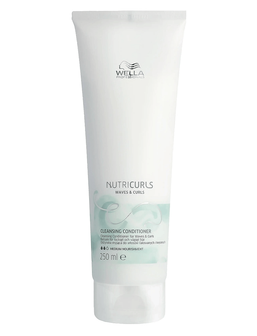 Wella Professionals - Wella Professionals Nutricurls Cleansing Conditioner 250ml - palsam - clear - 1