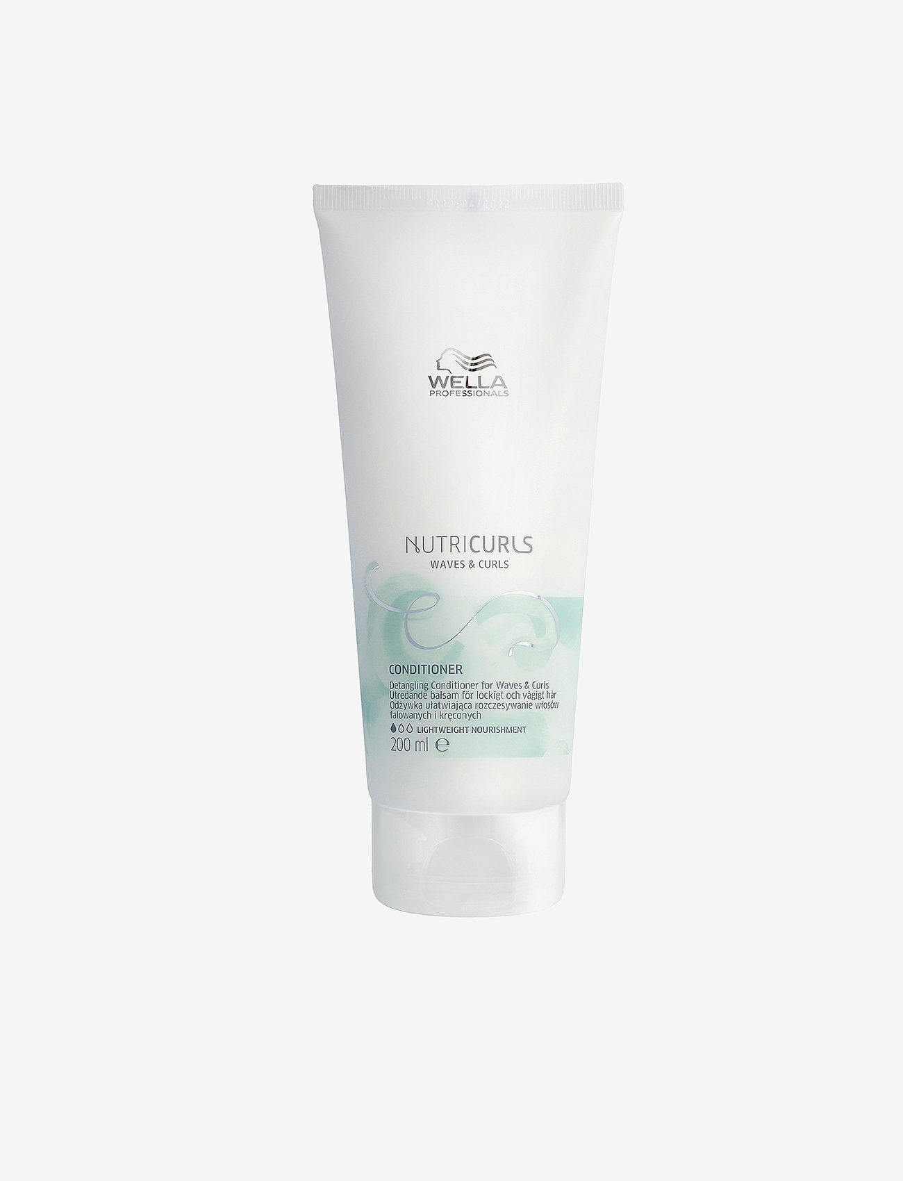 Wella Professionals - Nutricurls Detangling Conditioner  200ml - hårpleje - clear - 1