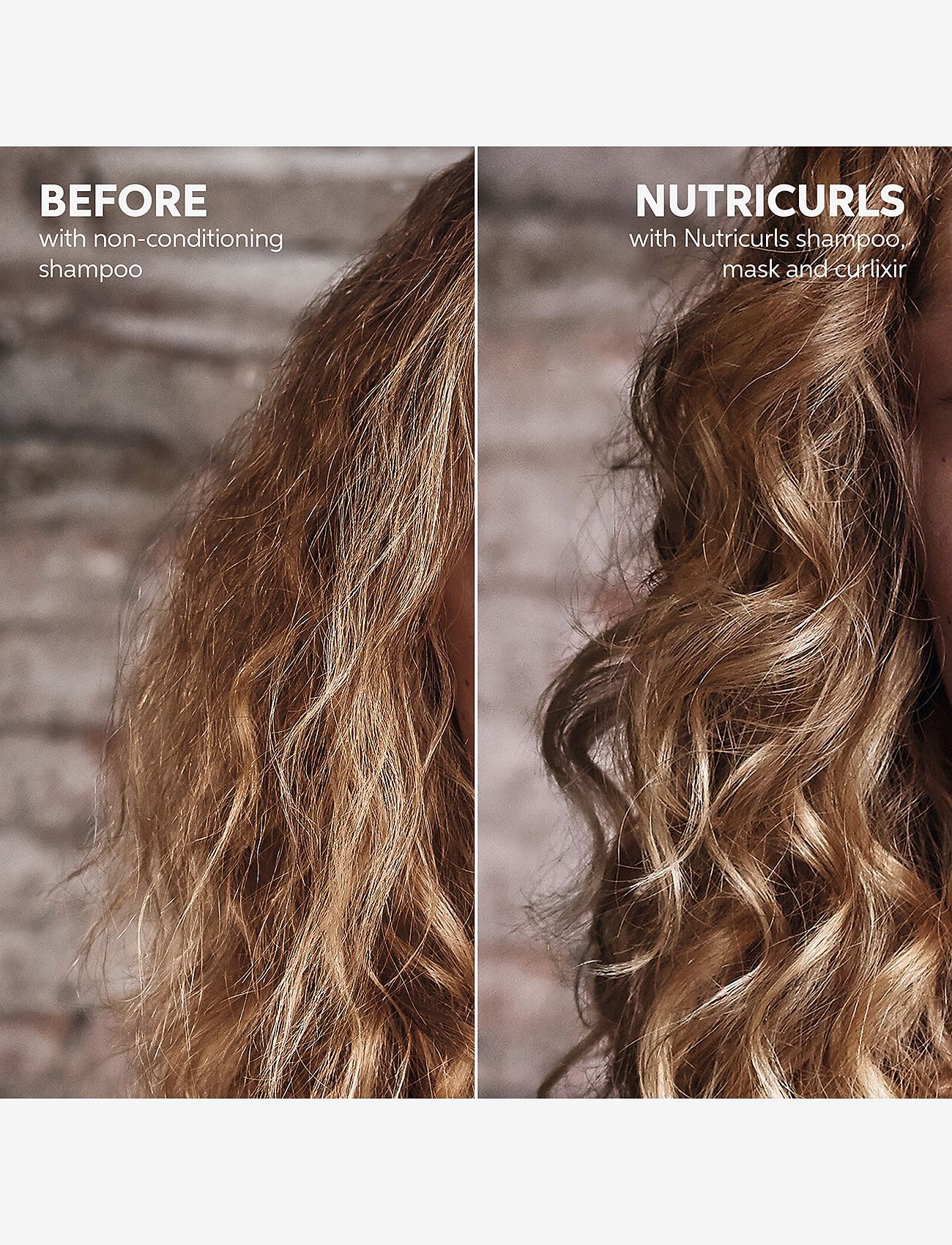 Wella Professionals - Nutricurls Detangling Conditioner  200ml - hårpleje - clear - 2