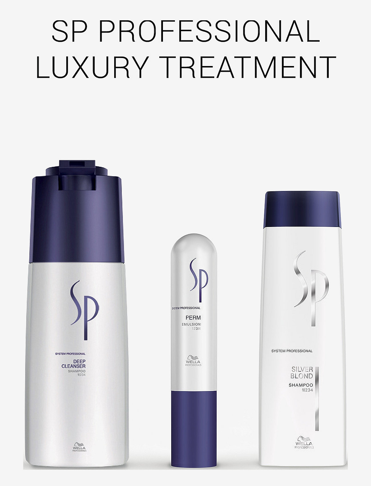 Wella Professionals - Wella Professionals SP Deep Cleanser 1000 ml - shampoo - clear - 3